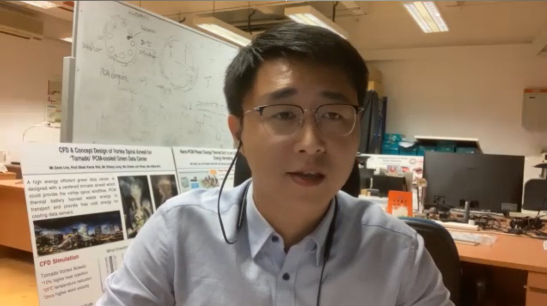 新加坡學生代表 2021年海外留學人員“留學版開學第一課”網(wǎng)絡直播視頻活動